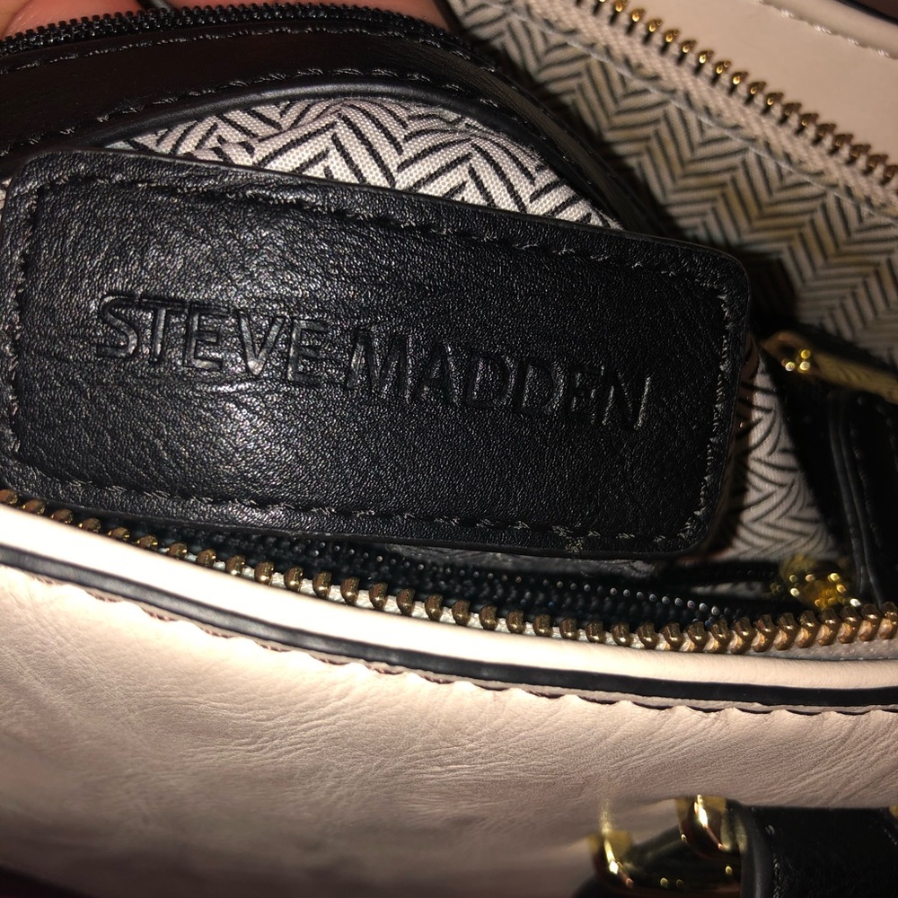 Steve Madden Brown Color Block Tote - image 6